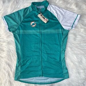 NWT Primal Miami‎ Dolphins Challenge Cancer Cycling Jersey